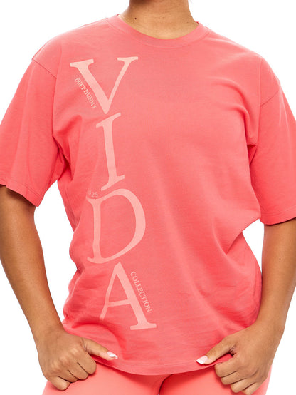 Vida Short Sleeve Tee - Tequila Sunrise