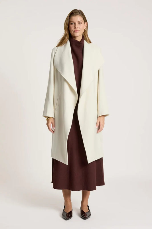 Wanderer Coat - Ecru
