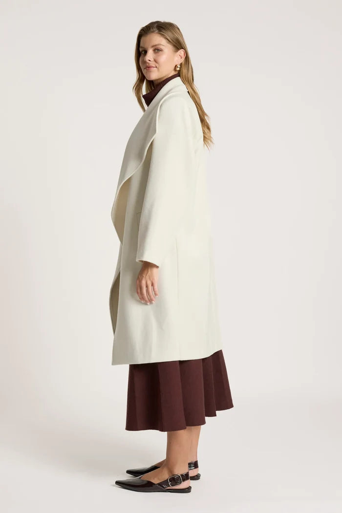 Wanderer Coat - Ecru