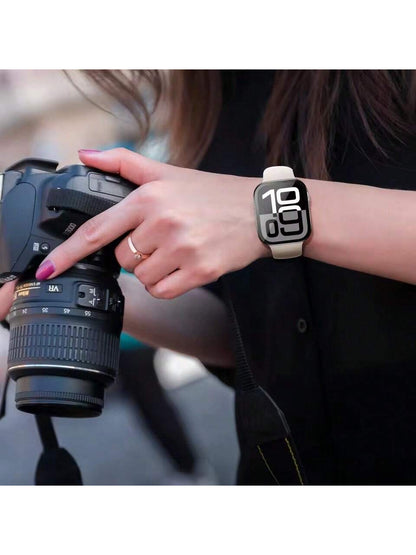 Waterproof Case Compatible With Apple Watch 7 8 9 49mm 45mm 41mm 10 46mm 42mm Screen Protector Glass+Cover Bumper For I Watch 4 5 SE 6 44mm 40mm