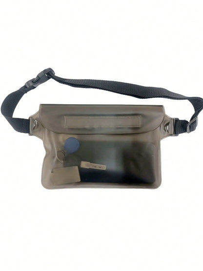 Waterproof Sealed Waist Bag For Phone, Outdoor Waterproof Bag, EVA Beach Phone Storage Bag, Lightweight Sealed Bag--Suitable For Hiking, Travel, Beach, Outdoor, Boating, Kayaking, Swimming, Camping, P