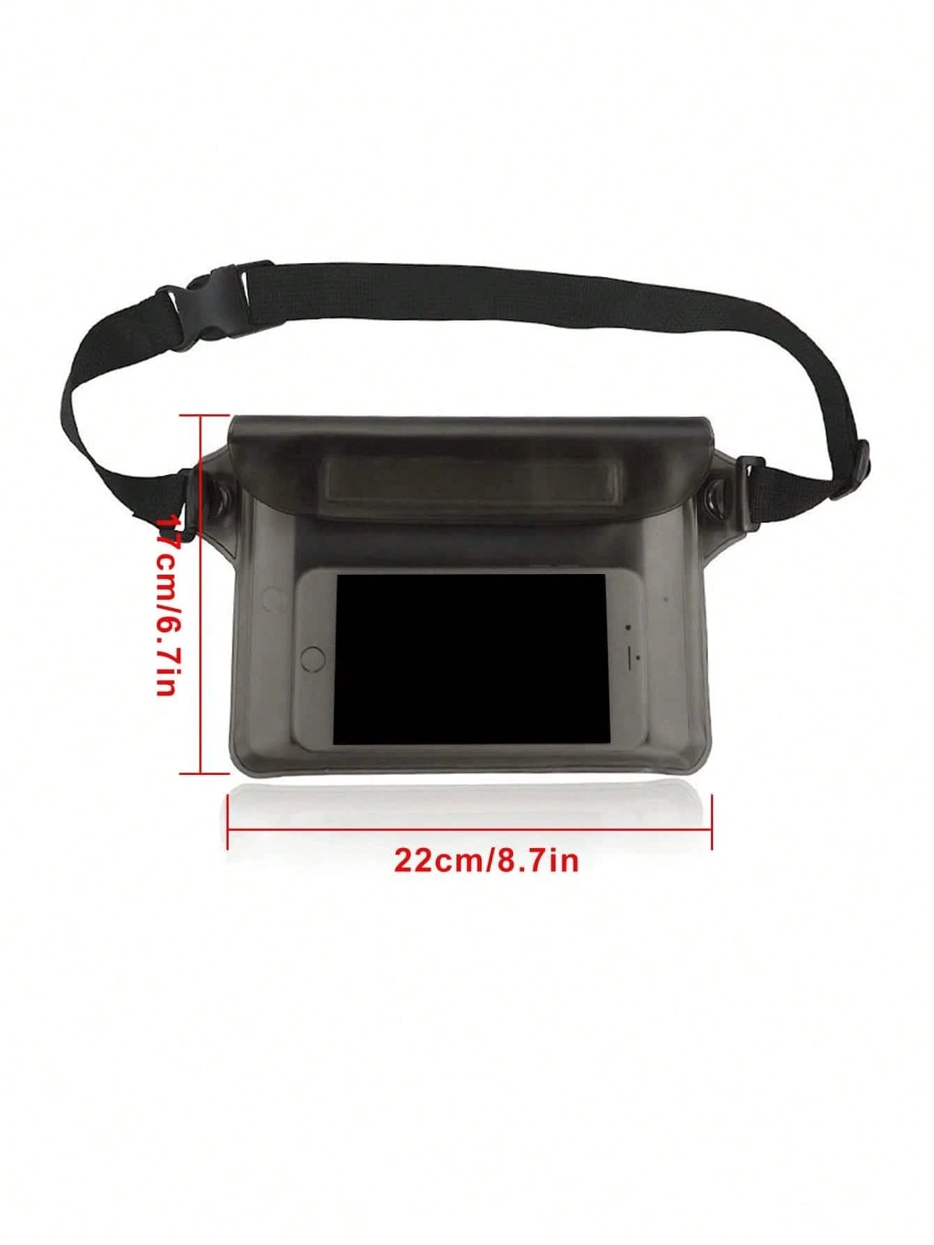 Waterproof Sealed Waist Bag For Phone, Outdoor Waterproof Bag, EVA Beach Phone Storage Bag, Lightweight Sealed Bag--Suitable For Hiking, Travel, Beach, Outdoor, Boating, Kayaking, Swimming, Camping, P