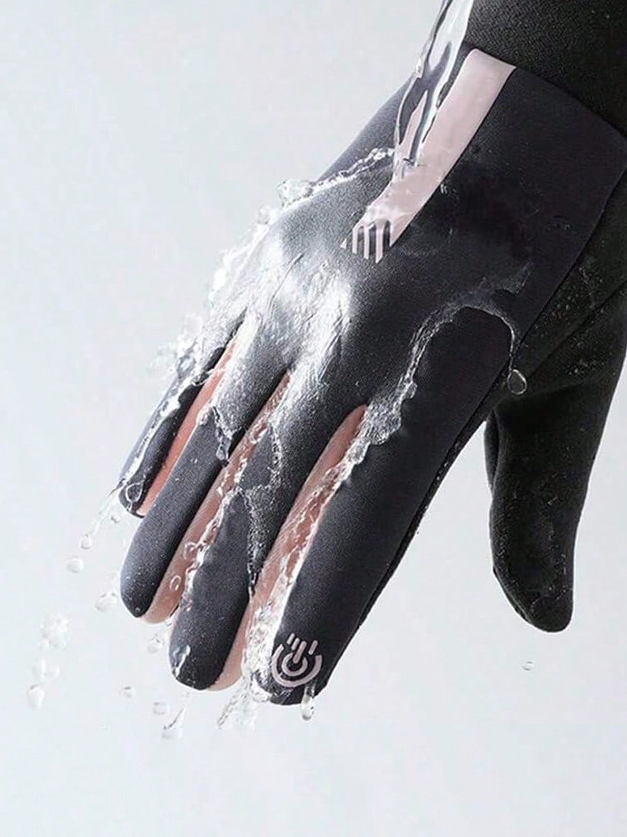 Waterproof Touchscreen Anti-Slip Thermal Gloves, Lightweight Windproof Outdoor Running Cycling Driving Hiking Gloves, Unisex, Winter Gloves