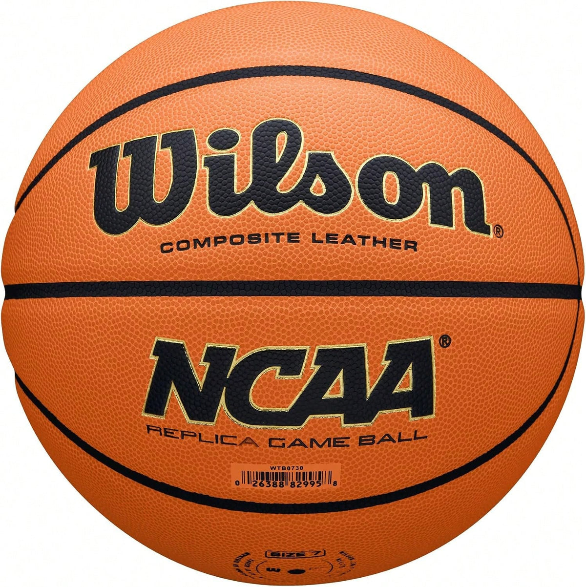 WILSON NCAA Replica Basketball- Size 6-28.5"