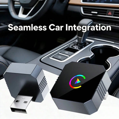 Wireless CarPlay Adapter For IPhone- 2026 Wireless Upgrade Version, Plug & Play, Compact & Stable Design, Compatible With USB And USB-C Ports, Effortless Apple CarPlay Connectivity