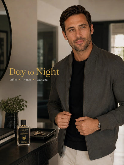 WISTMIST Men Perfume Spray, Sexy Man Cologne With Citrus Opening, Aromatic Heart & Woody Musk Finish, Gift-Ready Men's Fragrance For Day To Night Wear