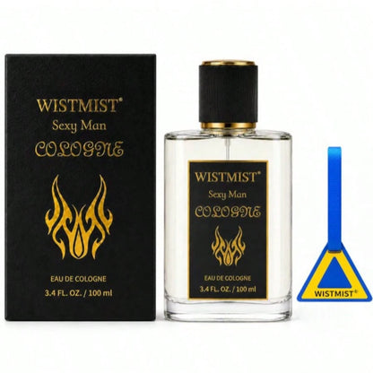 WISTMIST Men Perfume Spray, Sexy Man Cologne With Citrus Opening, Aromatic Heart & Woody Musk Finish, Gift-Ready Men's Fragrance For Day To Night Wear