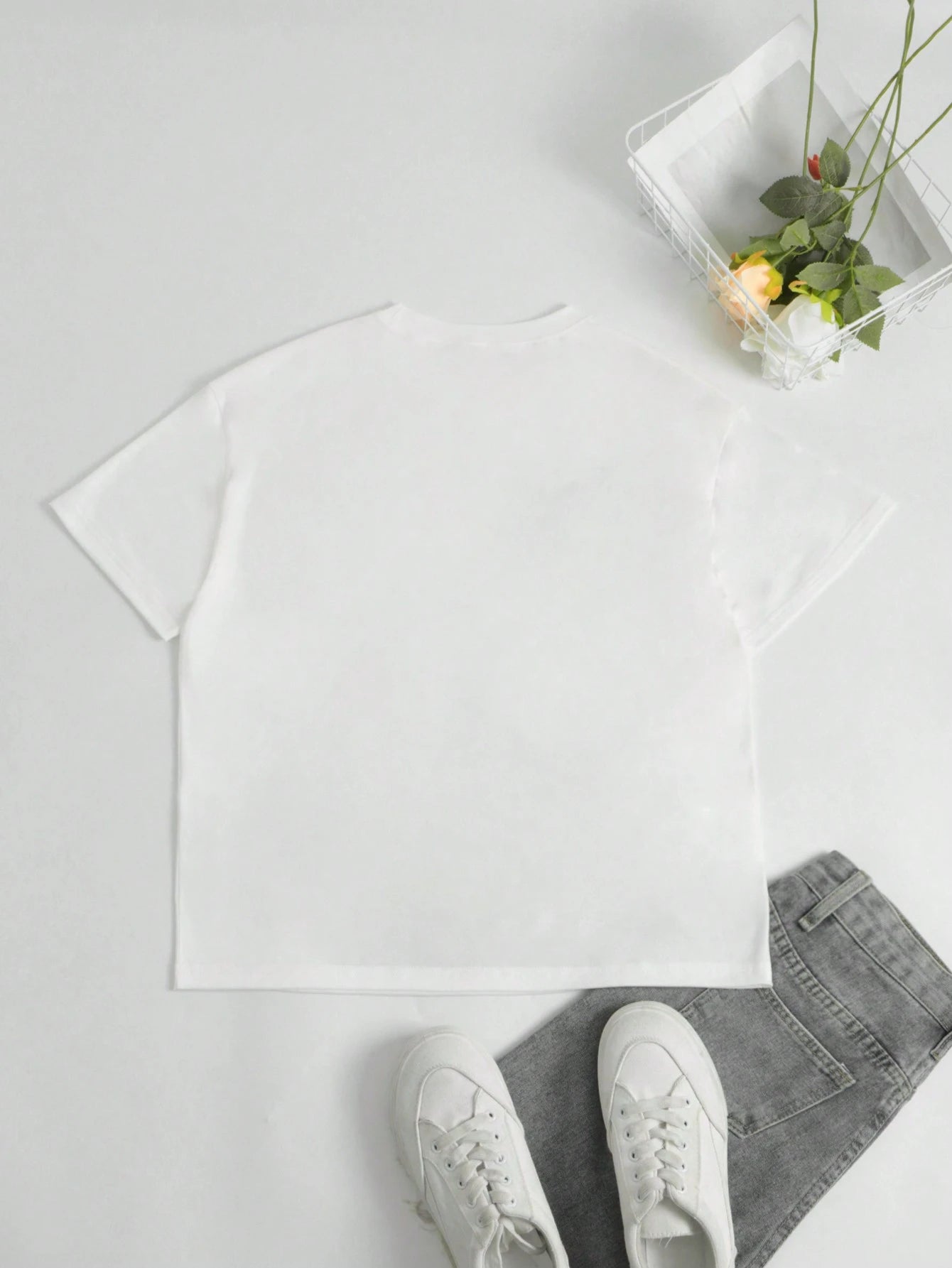 Women Casual Punk Round Neck Short Sleeve Lips Print Fashion Gothic Streetwear T-Shirt White Summer