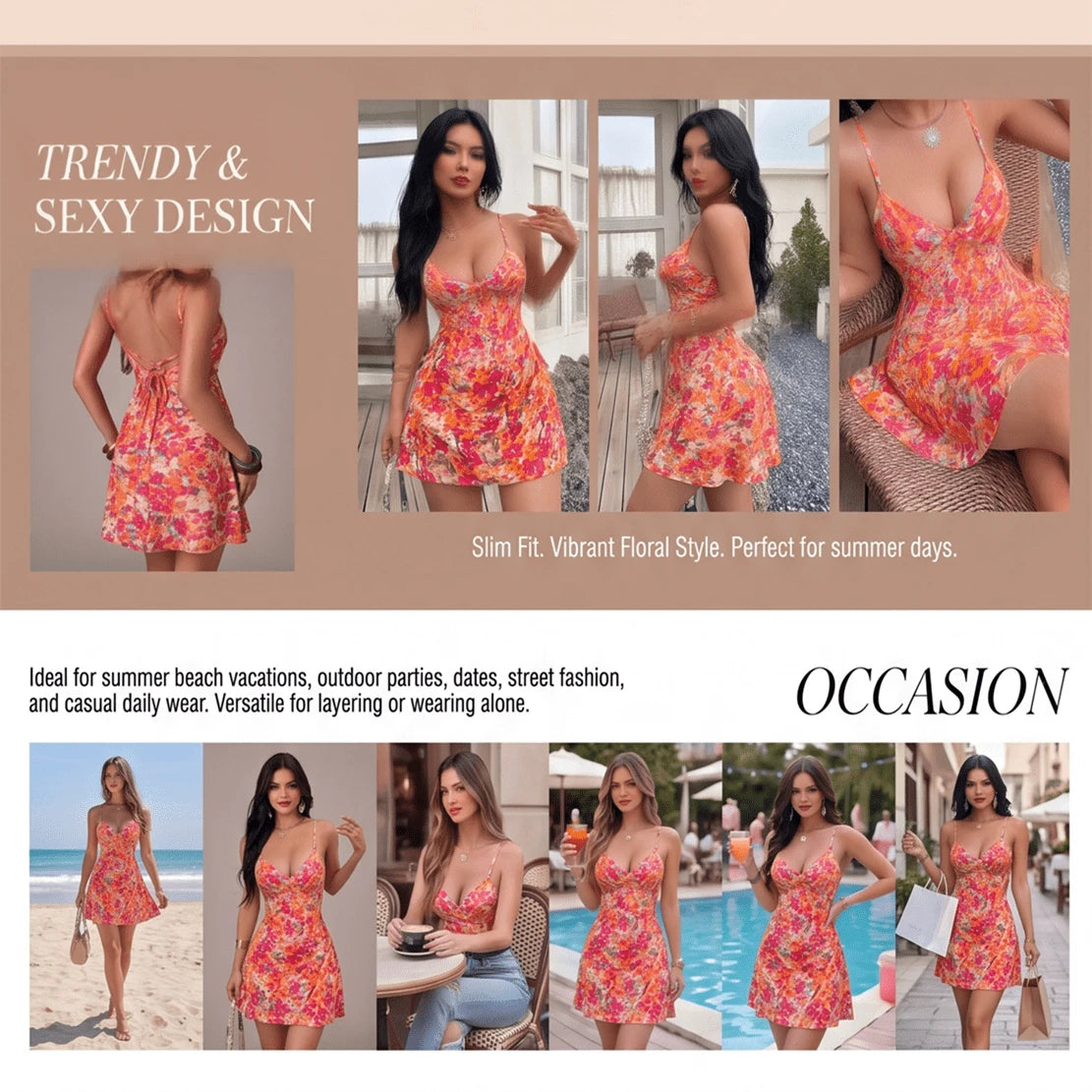 Women's Backless Tie Strap Summer New Leopard Print Chiffon Mesh Sexy Mini Dress, Elegant Mini Dress, Elegant Party Mini Dress Vacation