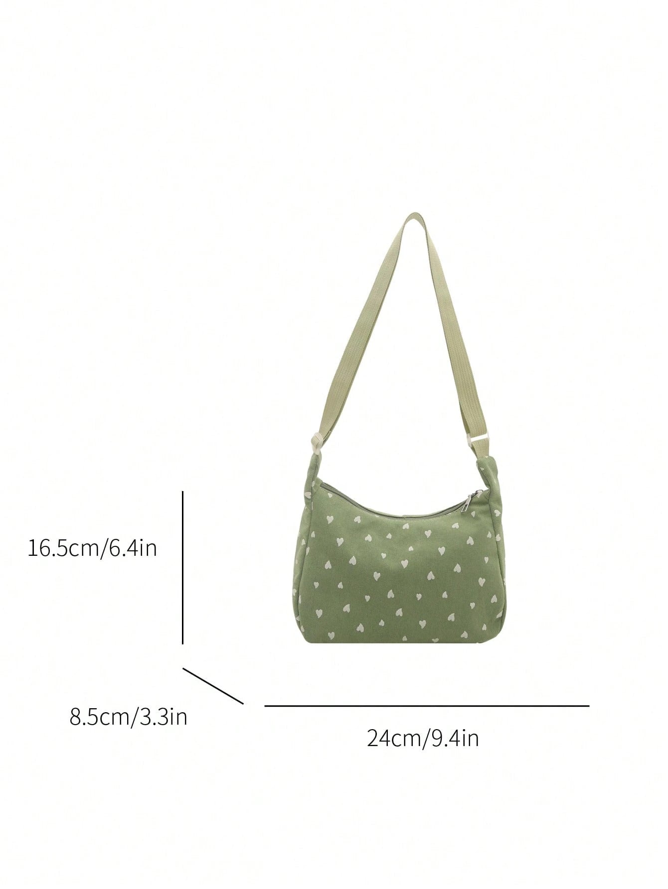 Women's Decorative Buckle Detail Stitching Chain Shoulder Strap Shoulder Bag Street Fashion Hobo Bag