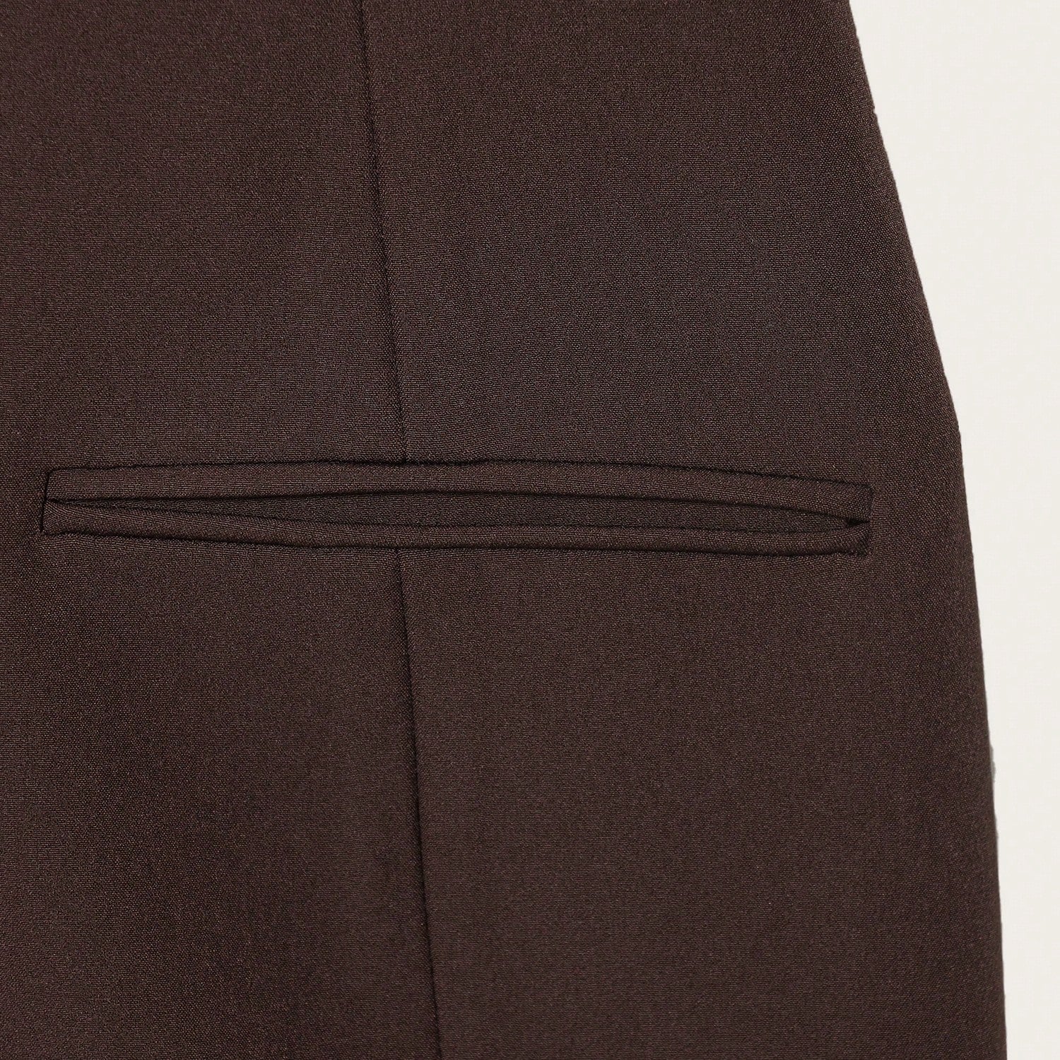 Women's Elegant Summer Dress Crew Neck Puff Short Sleeve Mini Bodycon Sheath For Evening Party Wedding Guest Office Work Casual Formal Occasions Brown