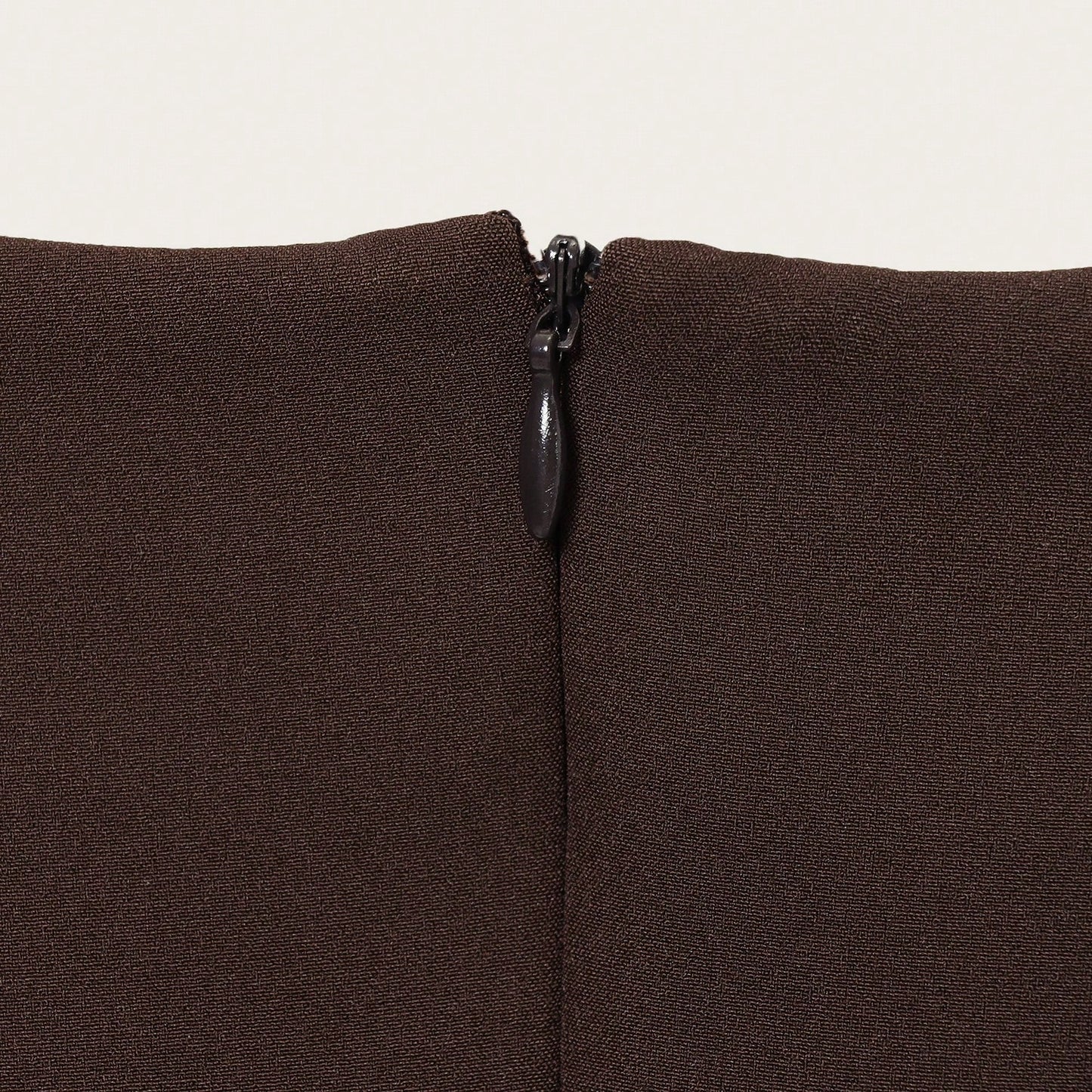Women's Elegant Summer Dress Crew Neck Puff Short Sleeve Mini Bodycon Sheath For Evening Party Wedding Guest Office Work Casual Formal Occasions Brown