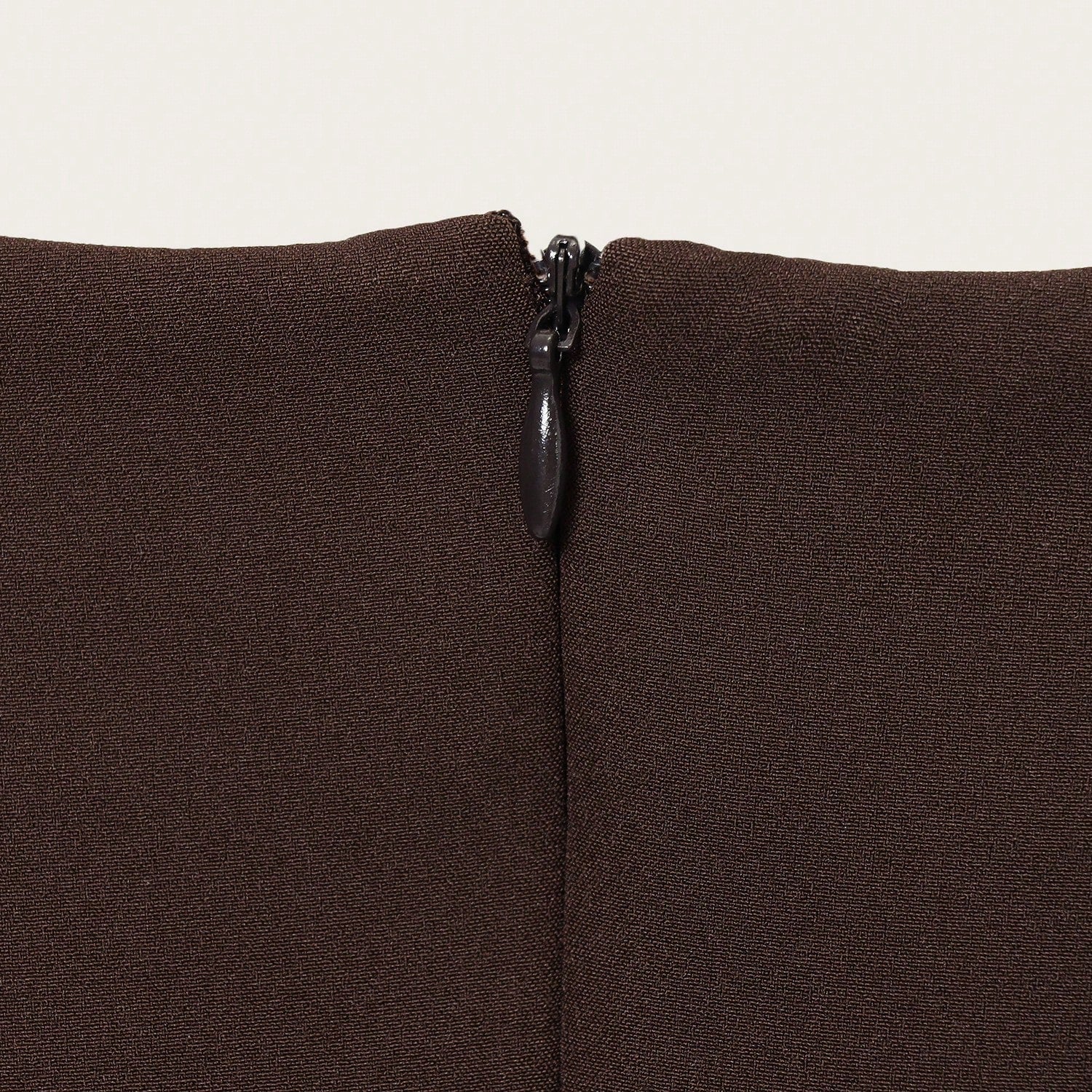 Women's Elegant Summer Dress Crew Neck Puff Short Sleeve Mini Bodycon Sheath For Evening Party Wedding Guest Office Work Casual Formal Occasions Brown