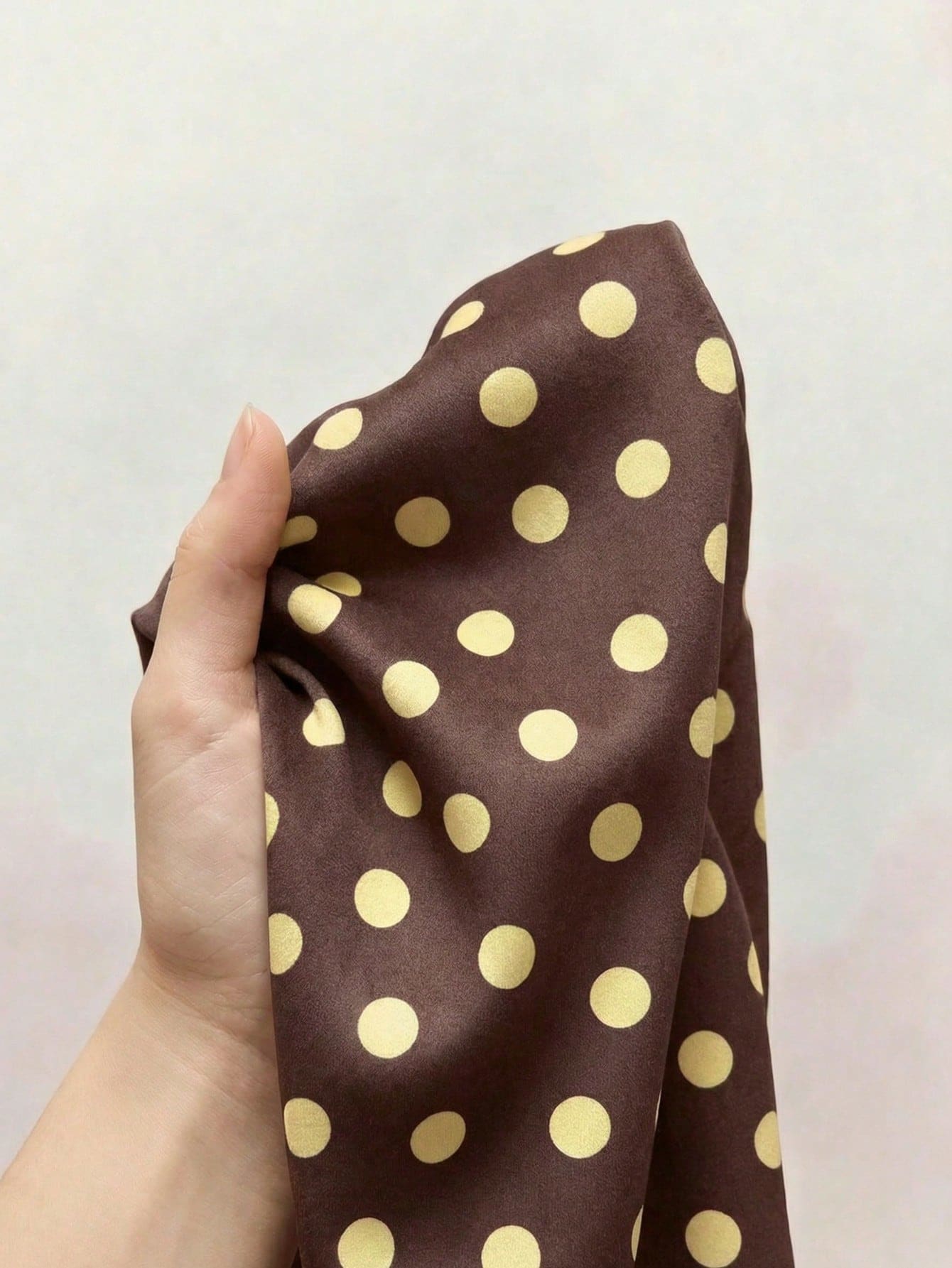 Women's Fashion Vacation Polka Dot Print Elegant Casual Sexy Asymmetrical Shoulder Asymmetric Ruched Fitted Tie-Front Dress, Back To School Outfit Party