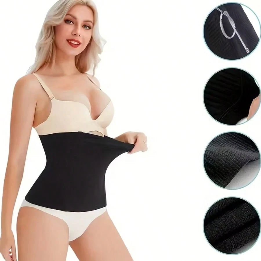 Women's High Waist Slimming Shaping Pants, Breathable Waist Trainer, Suitable For Sports, Home Workout And Walking