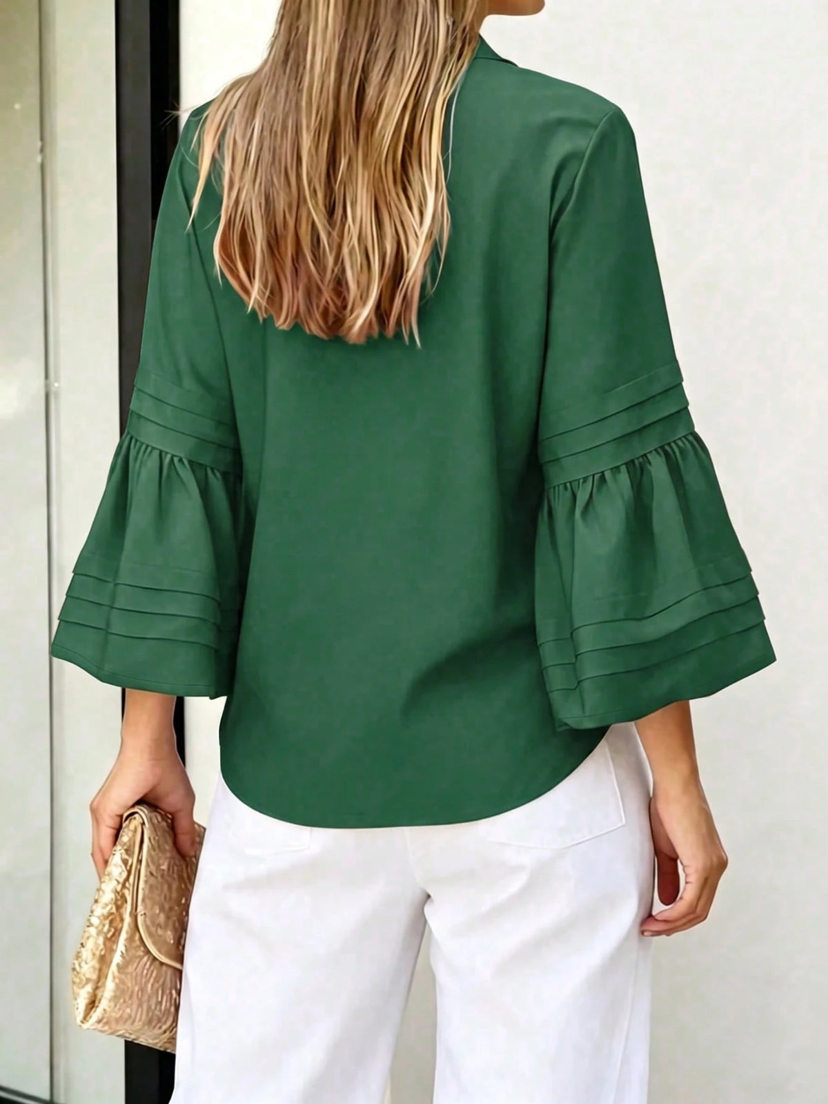 Women's New Vacation Shirt, Comfortable Casual Top Suitable For Daily, Home And Beach Wear