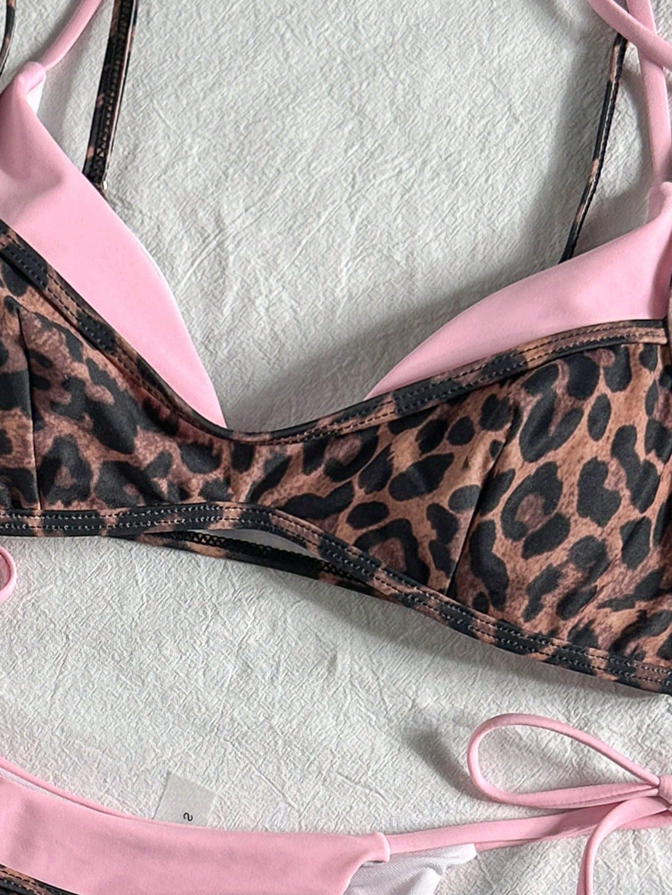 Women's Retro Animal Stripe Bikini Swimwear Casual Fashion Set Summer Vacation Beach