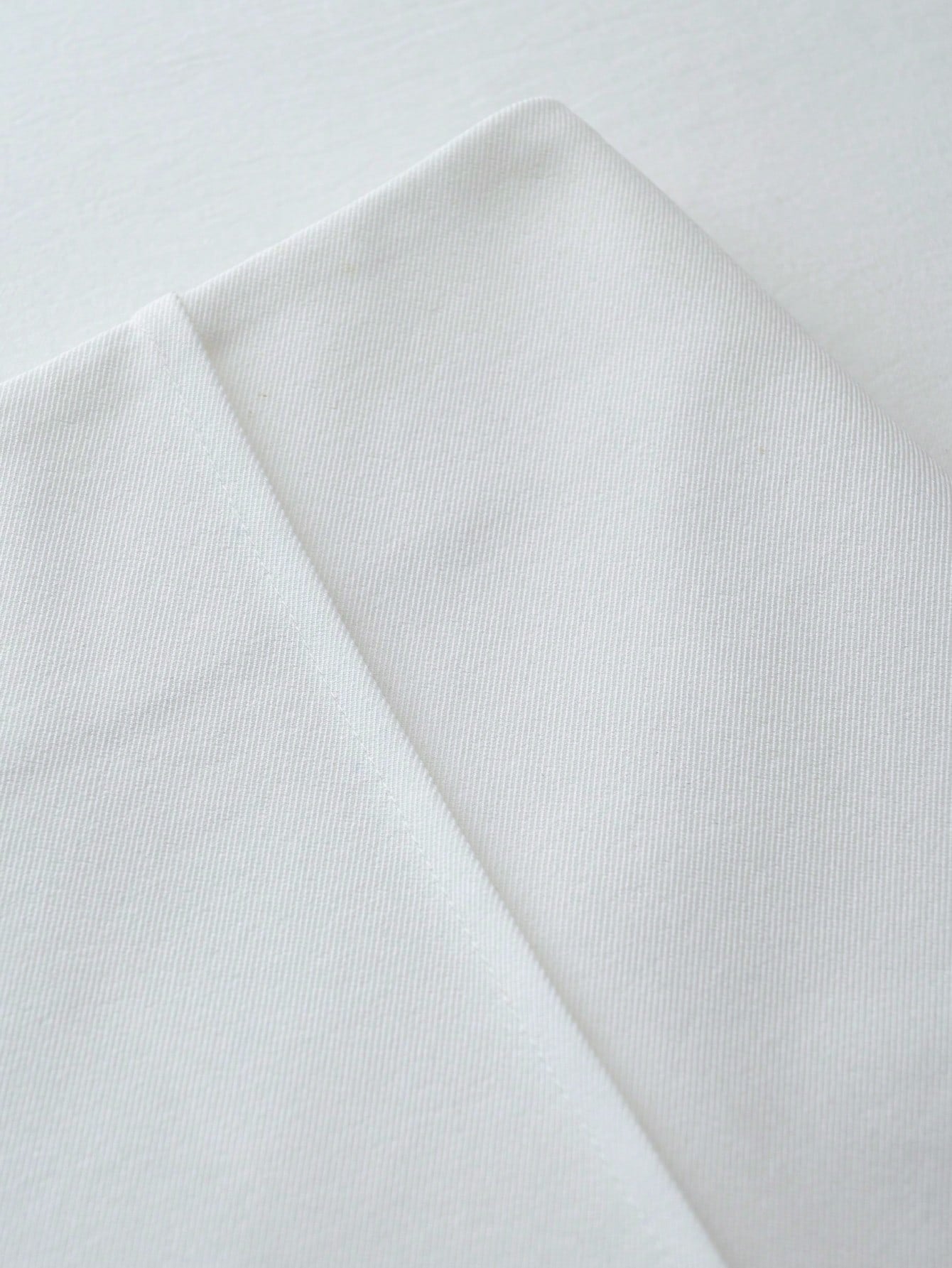 Women's White Woven Fabric Straight Leg Shorts, Elegant Summer Essential, Summer White Shorts, Side Zipper, Versatile Summer Shorts