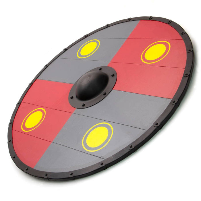 Wooden Viking Quadrant Shield