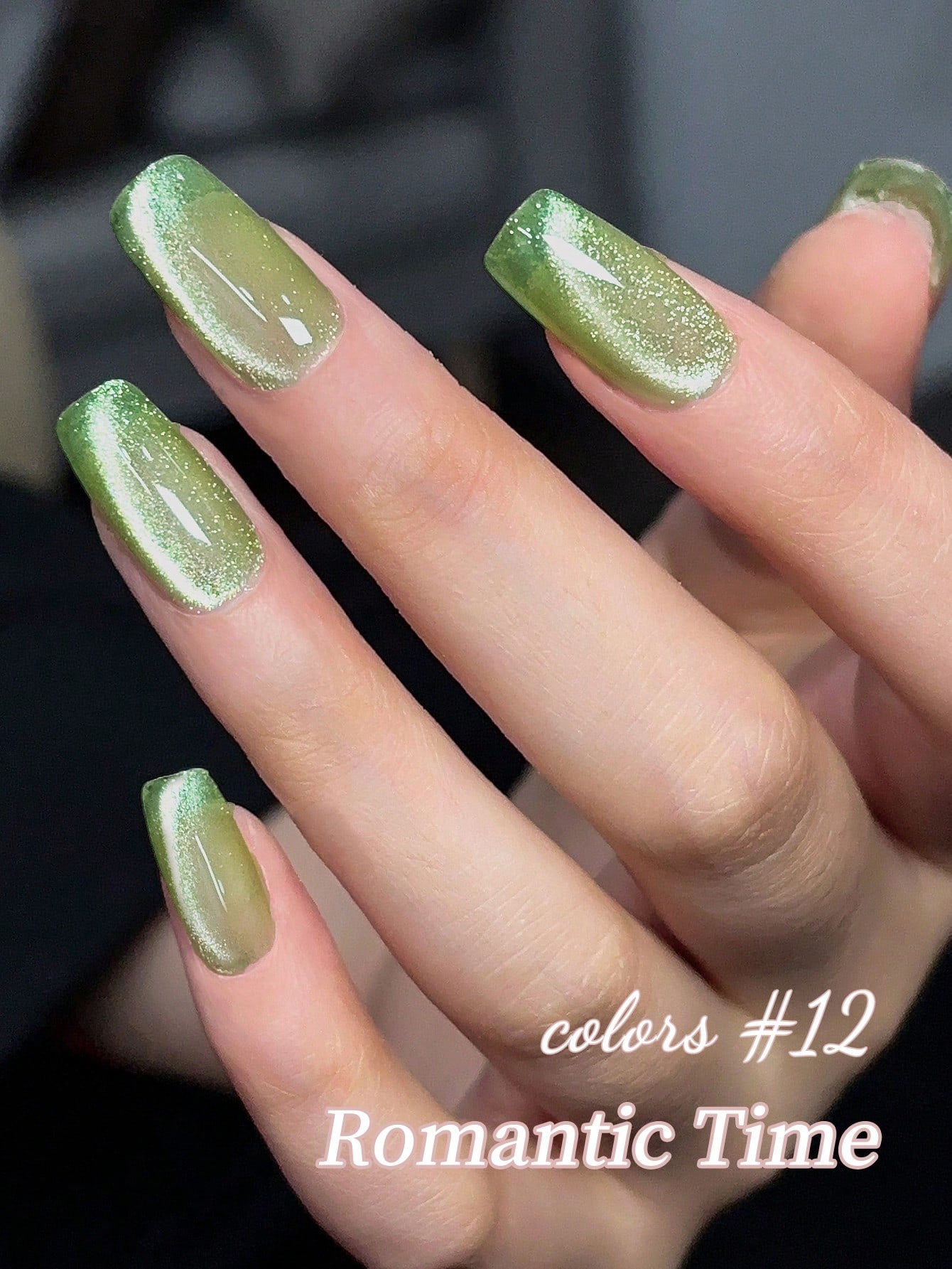 XEIJAYI 6pcs 15ml Romantic Moments Cat Eye Nail Gel Polish, Semi Permanent Nail Art Soaking UV LED Nail Salon DIY Nail Salon Gel For Spring And Summer-With Magnetic Stick Included Nails