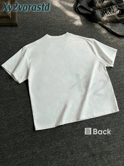 Y2K Rock Punk Short-Sleeved Shirt, Hip-Hop Style Graphic T-Shirt, Fashionable Men's Hip-Hop Long-Sleeved T-Shirt, Fun Retro T-Shirt, Ideal Gift.