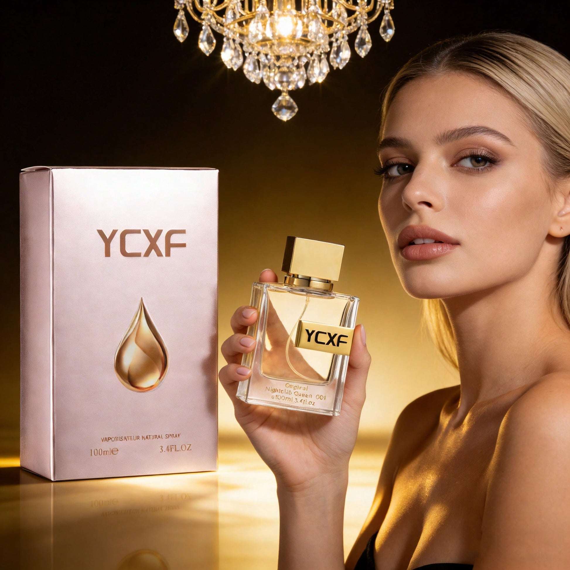 YCXF A Luxurious Niche Perfume Designed Specifically For Women, Offering Long-Lasting Fragrance In A 3.4-Ounce Bottle. This High-End Fragrance Is Perfect For Dates, Travel, And Everyday Use, Making It