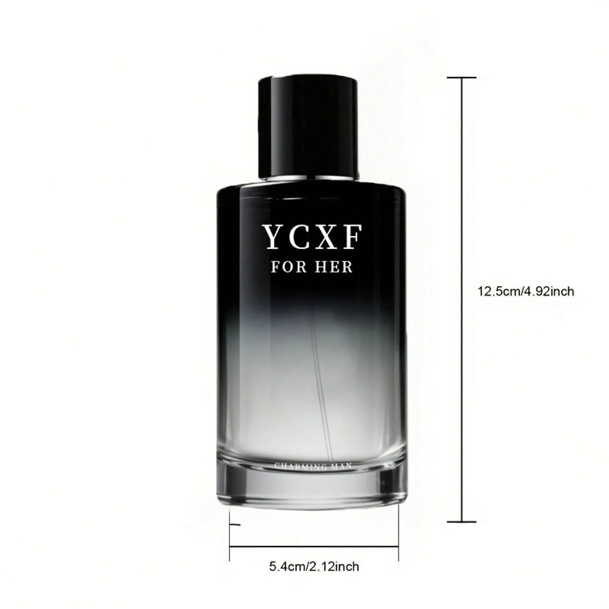 YCXF Men's Pheromone Cologne- Long-Lasting Men's Eau De Cologne, Contains 10-20% High-Concentration Pheromones, Woody Citrus Scent- Essential For Date Nights, Romantic Gift, Natural Charm, Liquid Pe