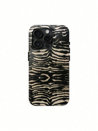 Zebra Print Protective Phone Case For IPhone17 16 15 14 13 12 11 Pro Max- Dual Layer Shockproof Cover With Polycarbonate Shell & TPU LiningSuitable For IPhone 17 Air